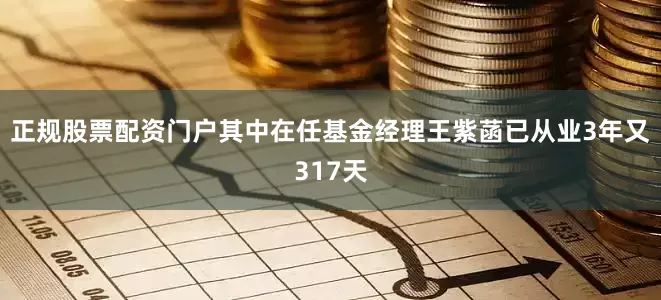 正规股票配资门户其中在任基金经理王紫菡已从业3年又317天