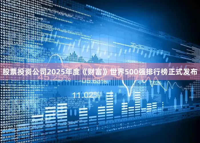 股票投资公司2025年度《财富》世界500强排行榜正式发布