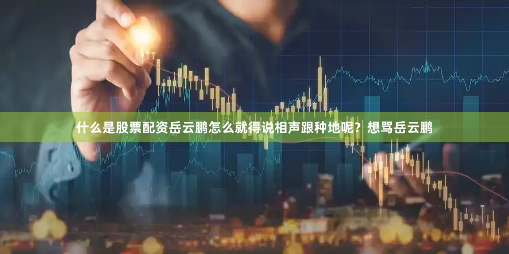 什么是股票配资岳云鹏怎么就得说相声跟种地呢？想骂岳云鹏
