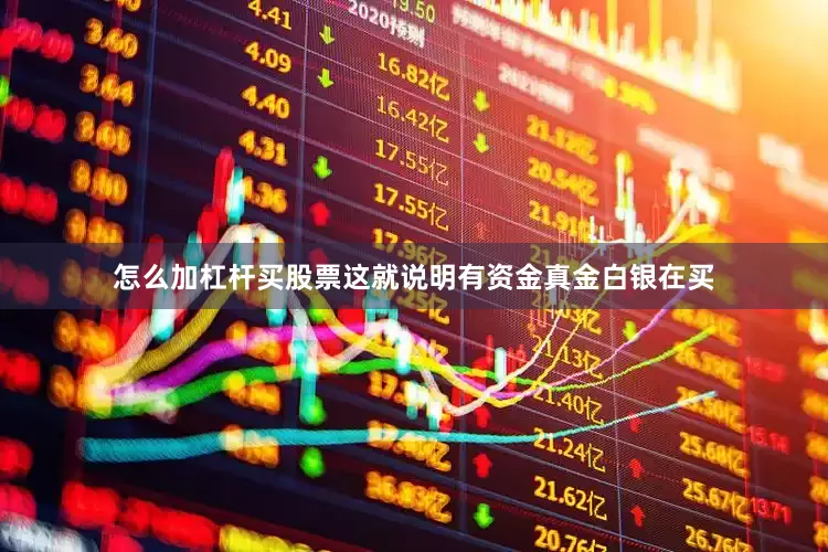 怎么加杠杆买股票这就说明有资金真金白银在买